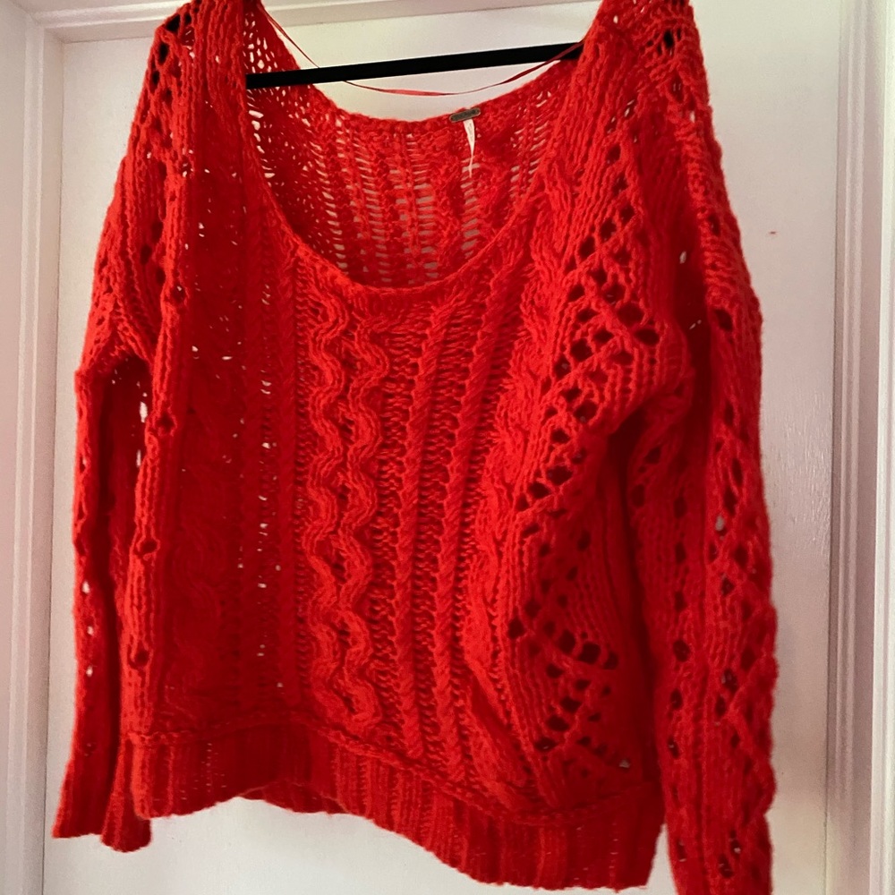 Free people knit sweater